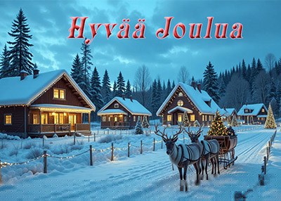 Рождество в Финляндии