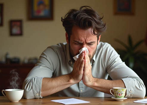 Насморк или аллергия на пыльцу?
